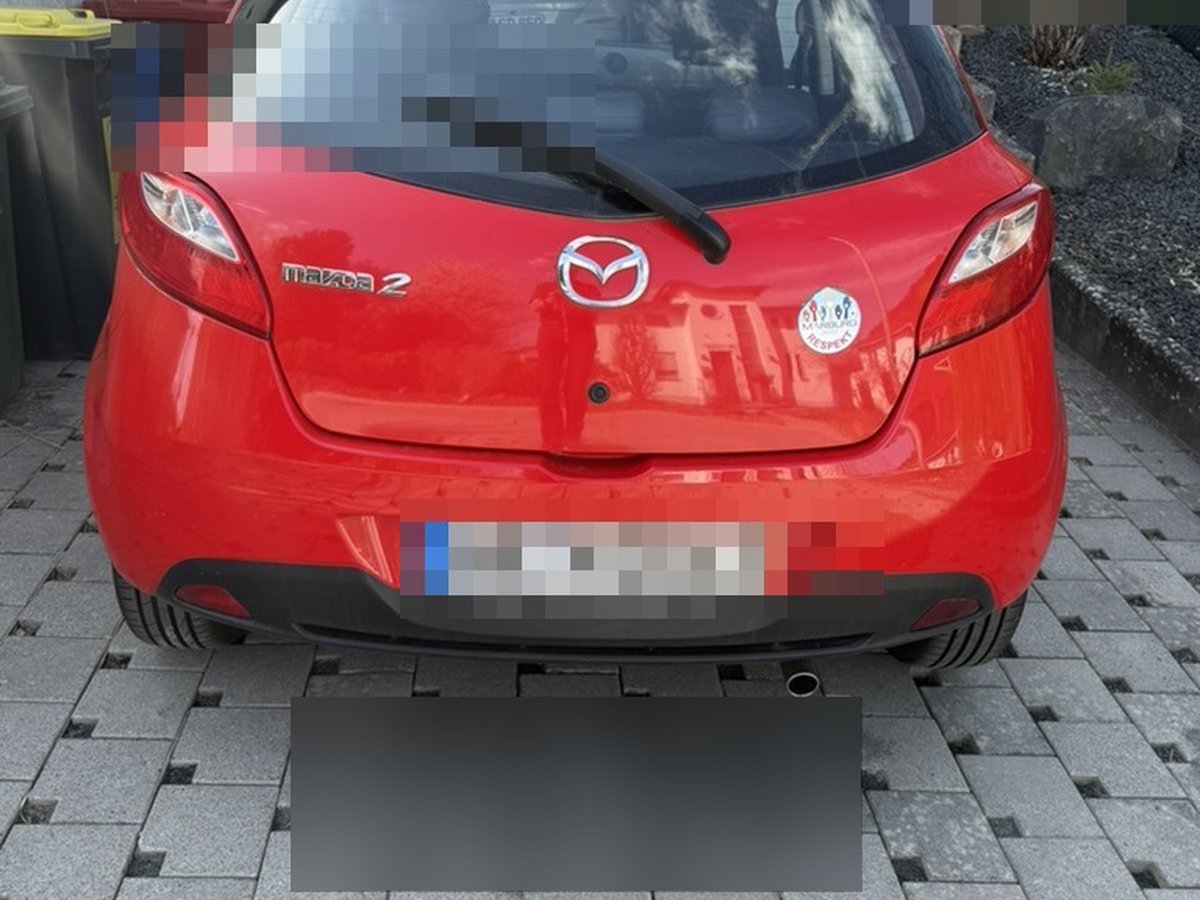 Mazda 2 Heck nach Premium-Aufbereitung
