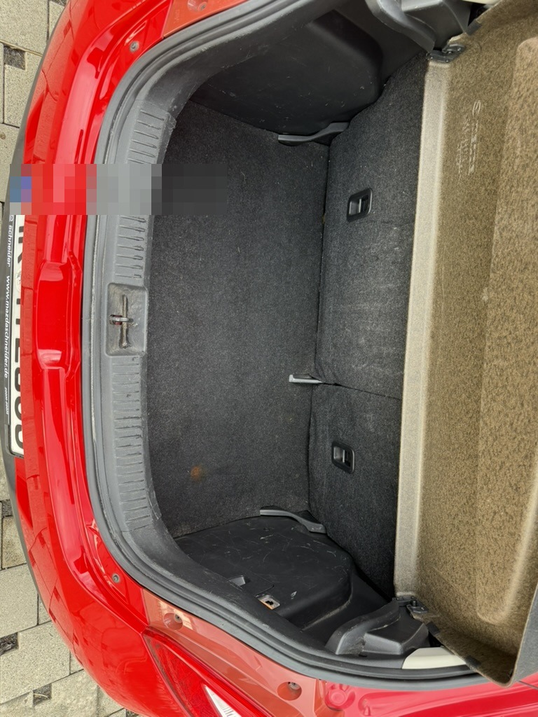 Kofferraum nach der Aufbereitung